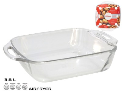 Liela kvadrātveida cepamforma 3,8 l