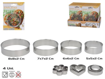4 gab. servēšanas formu komplekts, 3