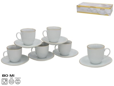 6 tasīšu/apakštasīšu komplekts 12 prekšmeti  8