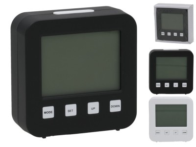 LCD modinātājpulkstenis 8,8 x 8