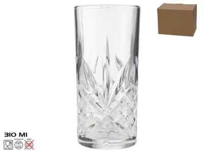 Glāzes (6 gab komplekts) 310 ml