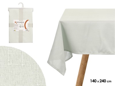 Poliestera galdauts 140×240 cm, gaiši zaļš