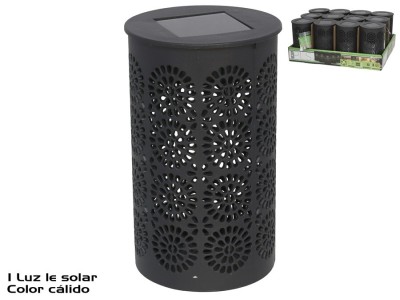 Laterna ar saules bateriju, 1 LED