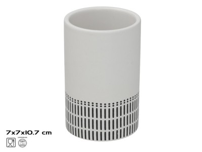 Zobu birstīšu turētājs, 300 ml, 7