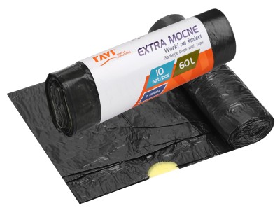 EXTRA STRONG atkritumu maisi ar savilkšanas