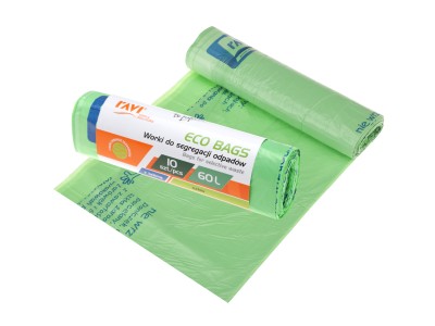 Maisi šķirotajiem atkritumiem, 60L, 10 gab