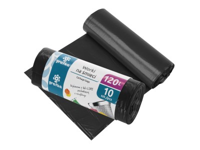 Atkritumu maisi 120L LDPE, 10 gab
