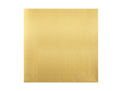 ELEGANCE salvetes, 20 gab., zelta, 16