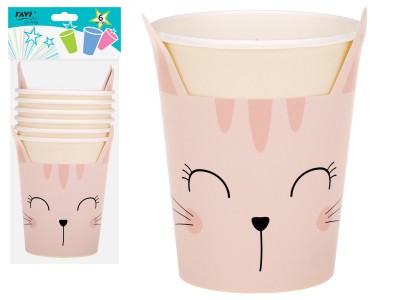 LGP Kitty papīra krūzes, 270 ml