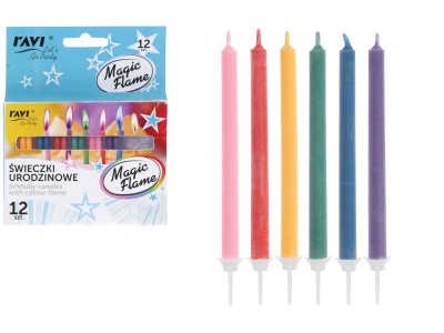 MAGIC FLAME dzimšanas dienas sveces, 12