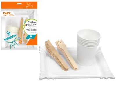 Piknika komplekts (BIO), 7.5 x