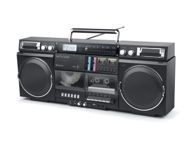 Pārnēsājams Bluetooth radio, CD kasešu magnetofons