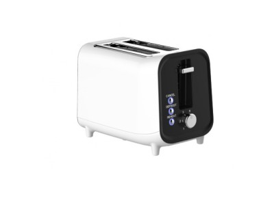 Tosteris 2 šķēlēm, 800 W, balts
