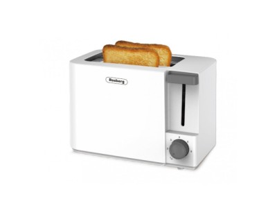 Tosteris, 700W, 2 šķēlēm, Balts, 55R51440FW