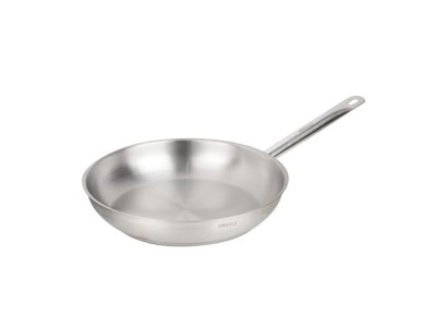 Cepšanas panna, nerūsējošais tērauds, 28cm, KH