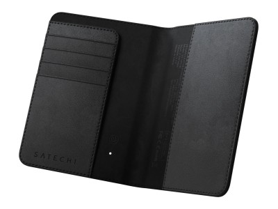 Satechi FindAll passport cover Black Vegan