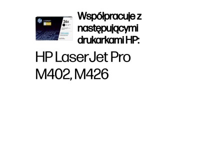 HP 26X High Yield Black Original