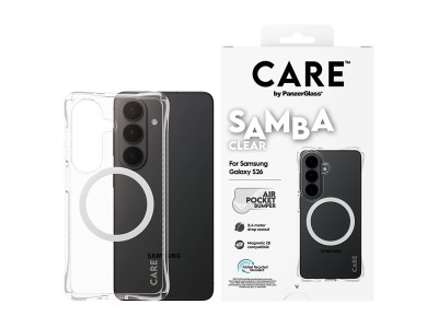 CARE by PanzerGlass Samba Case Transparent