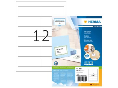 HERMA Labels Premium A4 97x42.3