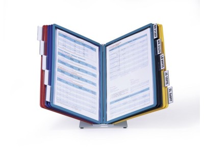 Durable VARIO document display carousel Desk