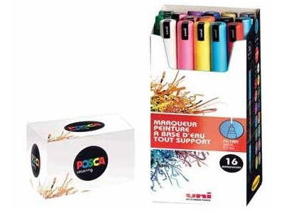 POSCA uni PC-1MR, 16 pcs marker