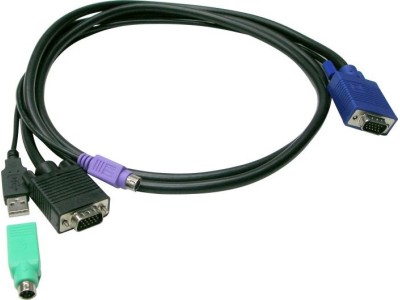 LevelOne 3.0m KVM Cable for