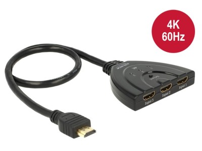 DeLOCK 18600 video switch HDMI