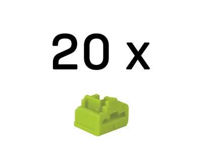 Lindy RJ-45 Port Blockers (Without Key)