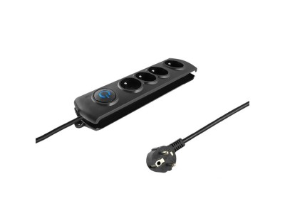 Qoltec 50104 surge protector 4 AC