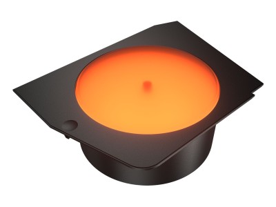 COUGAR illuminated hub for FV270, Black