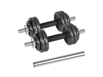 REBEL ACTIVE Adjustable dumbbells in a