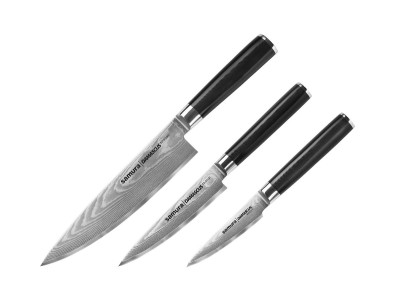 SAMURA Damascus nažu komplekts