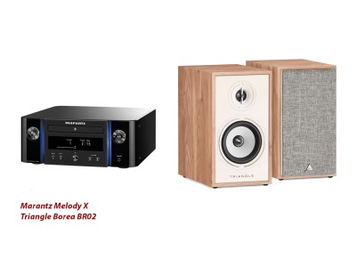 Marantz Melody X (M-CR612) + Triangle