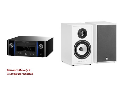 Marantz Melody X (M-CR612) + Triangle