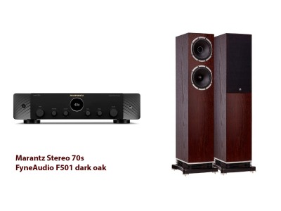 Marantz S70 STEREO + FyneAudio F501