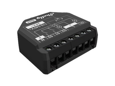 Shelly 2PM Gen3 Smart switch 2P