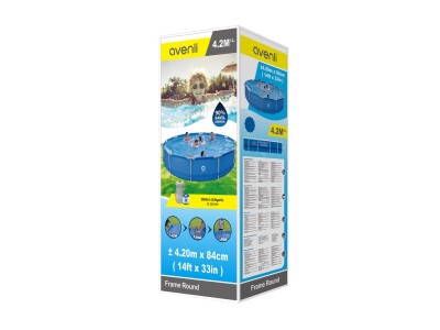AVENLI Round Frame Swimming Pool 427x84