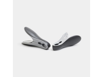 BRABANTIA knaģi, black/grey