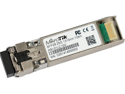 MikroTik XS+31LC10D SFP/SFP+/SFP28 Module 10km