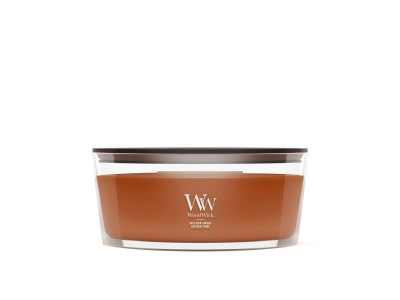 WoodWick Saffron Smoke wax candle Ellipse