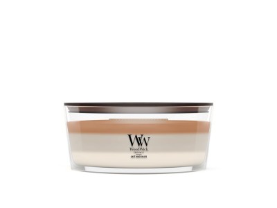 WoodWick Café Macchiato wax candle Ellipse