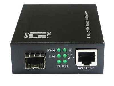 LevelOne RJ45 to SFP+ 10-Gigabit Media