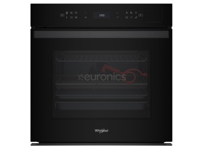 Whirlpool, 73 L, pirolītiskā tīrīšana, melna
