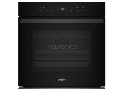 Whirlpool, 73 L, hidrolītiskā tīrīšana, melna