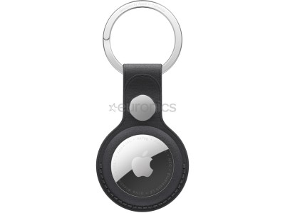 Apple AirTag FineWoven Key Ring, melna