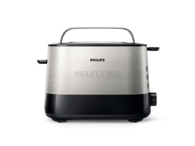 Philips Viva Collection, 1000 W, melna/nerūsējošā