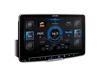 Alpine Halo9, 9``, melna - Auto