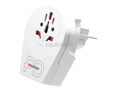 Skross World to Europe, USB-A, USB-C