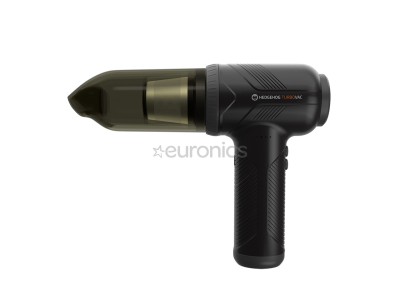 Hedgehog Turbovac, melna - Rokas putekļu