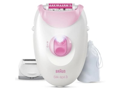 BRAUN Silk 3 epilators ar piederumiem